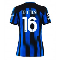 Inter Milan Davide Frattesi #16 Domáci Ženy futbalový dres 2023-24 Krátky Rukáv